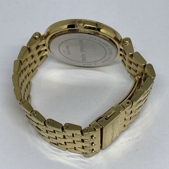 Michael Kors Darci MK3191 Women's Gold Stainless Steel Analog Dial Watch MP894 - Picture 11 of 12